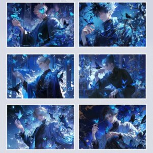 Original YIXIANGXIANG JJK Jujutsu Kaisen A6 Acrylic Boards Collection Card Gojo Doujin Acrylic Painting Rare Booster Hobby Gift