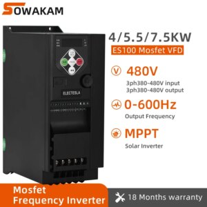 380-480V 4/5.5/7.5KW Economical VFD Variable Frequency Drive Converter Changer Variator for Motor Speed Control Inverter