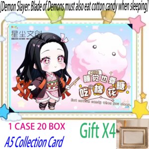Wholesale latest goddess story [Demon Slayer: Blade of Demons and Eat Marshmallows when sleeping] Collection of cards, cartoon c