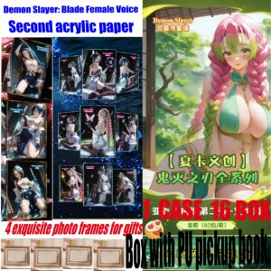 Wholesale Goddess Story Demon Slayer Character Game Collection Card Toys Sexy Hobby Wife Gift Bikini Replenishment Pack Big Tits