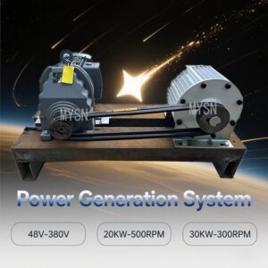 10KW 20KW 30KW Brushless PMG 48V 380V Power Generation System For Wind Turbine Maglev dynamo current generator 220v Energy Kit