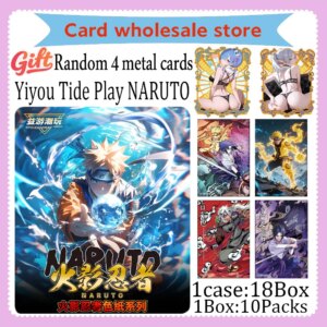 Yiyou Tide Play NARUTO Boards Naruto Cards Rare Card MR Card Anime Character Collection Card Childrens Anime Cards