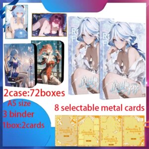 2025Latest Yu Ka Romance for You A5 BoardsHobby Spicy Waifu Board Doujin Booster Rem Boa Nami Genshin Furina Rare Card Toy Gifts