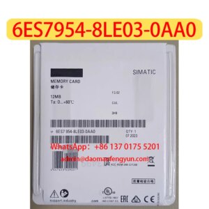 6ES7954-8LE03-0AA0 Brand New 12MB Memory Card，6ES7954 8LE03 0AA0，Fast shipping