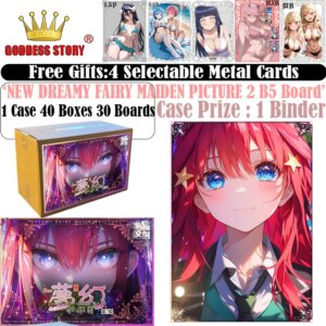 NEW DREAMY FAIRY MAIDEN PICTURE 2 B5 Boards Newest Collection Hobby Anime Girl Party CCG Game Waifu Card Doujin Booster Box Toys