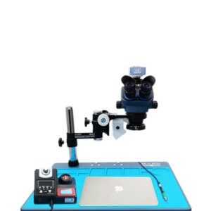 *Mobile phone repair microscope PLUS stereo trinocular high definition magnifying glass 4K industrial camera