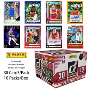Panini 2024-25 Nba Donruss Hobby Baksetball Star Stephen Curry Luka Doncic Anthony Edwards Official Trading Card Gift Collection