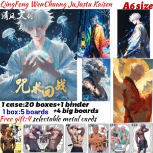2025 Newest QingFeng WenChuang JuJutsu Kaisen A6 Boards All Acrylic Gojo Satoru Nanami Sukuna Hobby Chrismas Gift