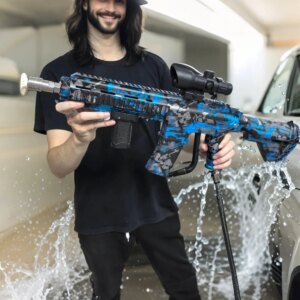 M416 Style Toy Car Wash Water Gun Fun Outdoor Cleaning Blaster With High Pressure Spray Cool Gift for Adults