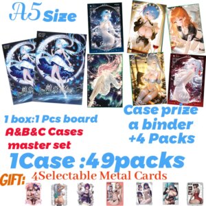 New curtain is falling A5 Size Board Hobby Collection Card Hu Tao, Kafka, Furina, Rem Doujin Spicy Card Peel Board Toys Gifts