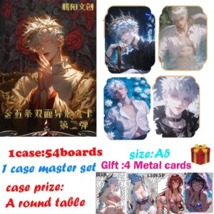 TenYang JJK 2 A5 Boards Jujutsu Kaisen Trading Cards Featuring Gojo Satoru Doujin Booster Box Hobby Collection Kids Toys & Gifts