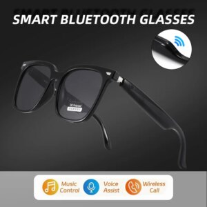 New magnetic polarized sun glasses for sports cycling running Bluetooth glasses