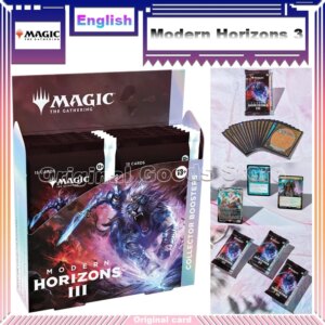 Original Magic The Gathering Modern Horizons 3 Card English  Collector Booster Box Collection Trading Cards Children Gifts