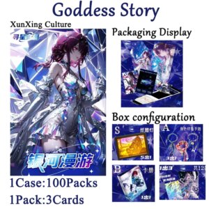 2025 Goddess Story Galactic Roaming Tear Toys Wave 5 Wholesale Full Set Game Anime Character Collection Card Hobbies Gift