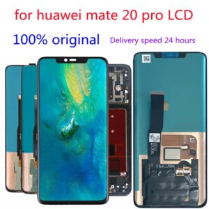 For Mate 20 Pro Fingerprint frame is suitable for Huawei Mate 20 Pro LCD touch screen digitizer LYA-L29 bracket repair