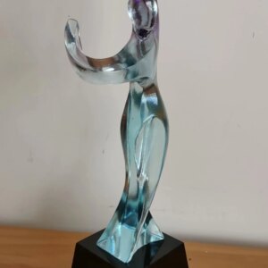 Customized Coloured glaze Trophy Creative Crafts Art craft Souvenir
