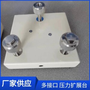 Pressure expansion station multi-interface device multi-channel gauge detection