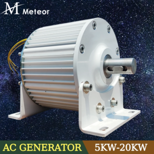 10KW 20KW Low Speed Permanent Magnet Generator 48V 96V 220V 380V 3 Phase AC Alternators Use For Motor Drive Water Wind Turbine