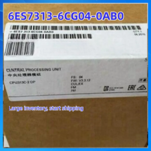 New  SIMATIC S7-300 CPU 313C-2 DP 6ES7313-6CG04-0AB0
