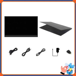 Compact For Waveshare 15.6Inch LCD Touch Monitor (C), 1920 × 1080 Full HD, IPS Screen Optical Bonding Toughened Glass Panel US P