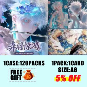 New 2025 Wholesales Jujutsu Kaisen Z Generation Cultural Wave1 Acrylic Collection Cards Gojo Satoru Doujin Kids Toys Hobby Gift