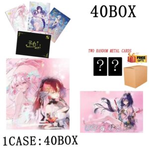 Yuxin Wave 2 A5 Mei Card Wholesales Goddess Story Collection Cards Booster Box Rare Anime High Quality Playing Cards Gifts
