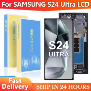 OLED For Samsung S24 Ultra LCD SM-S928B, SM-S928B/DS SM-S928U Lcd Display Digital Touch Screen Assembly Replacement Parts