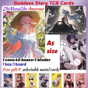 2025 Newest ZhiMengShe Amorous A5 Boards Anime Rare Hobby Collection ACG Girls Booster Box Hobbies Gifts