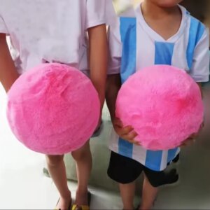 Factory Hot Sale New Big Size Soft Custom DIY 20cm 7.87inch Poms Ball Drop Shipping Faux Fur Balls Fluffy Pom Pom for Decoration