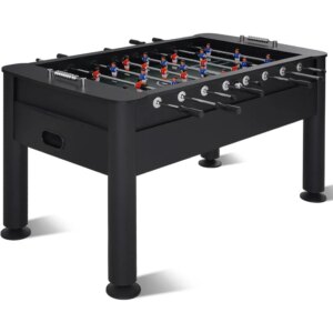 58 Inch Foosball Table, Full Size Competition Soccer Game Table for Adults & Kids, Heavy-Duty Indoor Arcade Table for Game Rooms
