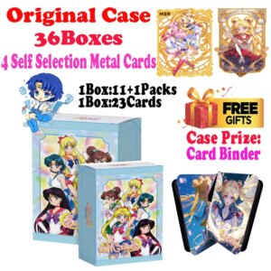 2024 Lastest Wholesale Kuka Sailor Moon Sakura Collection Card Goddess Story Waifu Global Tsukino Usagi ACG TCG Hobbies Gift