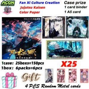 Fan Xi Culture Creation Jujutsu Kaisen Acrylic Color Boards JJK Booster Box Gojo Satoru Nanami Sukuna Hobby Chrismas Gifts