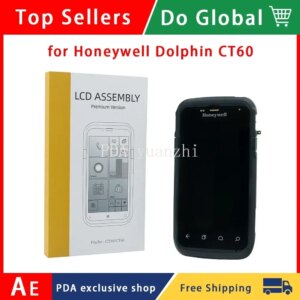 5Pcs LCD+ Touch Digitizer+ Front Shell for Honeywell CT60
