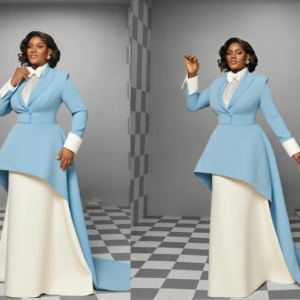 Designer Style Women Skirt Suits 2 Pieces Plus Size Short Top Blazer & Hi-lo Skirt Customized Party Prom Outfit