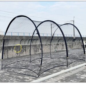 Baseball Batting Cage Net and Frame