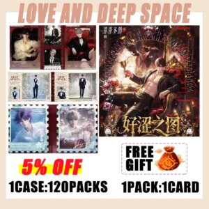 Wholesale Love And Deep Space Collection Box Sese Culture Color Paper God Male Anime Christmas Gift Otome Game