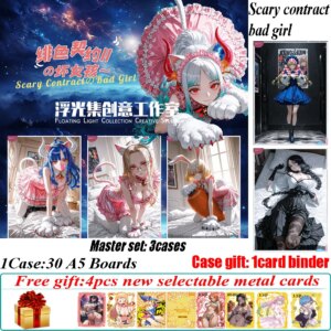 Floating Light Collection Scarlet Contract Part 2: Bad Girl A5 Flash Card Popular Anime Goddess Collection Series