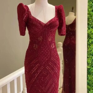 FATAPAESE Customized Arabic  Cape Tank Sleeve Fully Crystal Beaded Luxury Saudi Evening Dresses Gowns  Formal Occasion Abiye