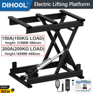 Electric lifting platform scissor 200kg /150kg load coffee table platform pet table DIY support frame Remote control app control