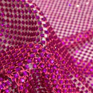 Luxury 2025 Latest French 3D Stones Tulle Lace Fabric High Quality African Net Lace Fabrics With Sequins For Evening Dresses