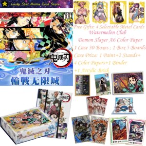 Watermelon Club Demon Slayer Arcylic Color Paper Demon Slayer Cards A6 Boards Tanjirou Kamado Nezuko Character Collection Cards
