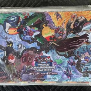 Yugioh KONAMI Duel Monster World Championship Qualifier Floowandereeze Eglen Empe Collection Official Playmat Mat Table Play Pad