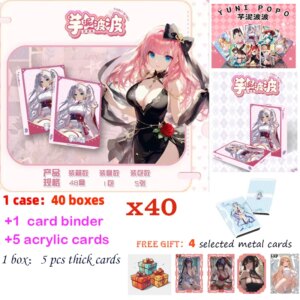 Goddess Story Cards The second installment of the Bobo Candy series Yunibobo Hongniang Anime Game Female Collection Cards