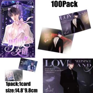Love and Deep Space Card Handsome 14.8*9.8cm Full Thick Card Deluxe Edition Trading Game Anime Collection Card Toys Gifts