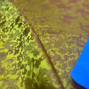 Pattern Real Silk Song Dynasty Brocade Fabric Non-Heritage New Chinese Shirt Waistcoat Dress Cheongsam Silk Fabric