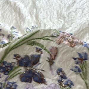 Breathable gold thread cut-pattern positioning fabric for dresses wedding gowns evening and jacquard clothing fabrics