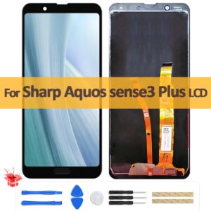 6.0″ Original LCD For Sharp Aquos Sense3 Plus LCD Display Screen Touch Digitizer Assembly For Sense 3 Plus Screen Replacement