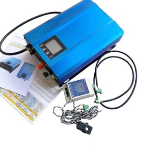 LCD 1000W Solar Grid Tie Inverter DC 24V36V to AC110V240V With WIFI Limiter Sensor Pure Sine Wave Converter