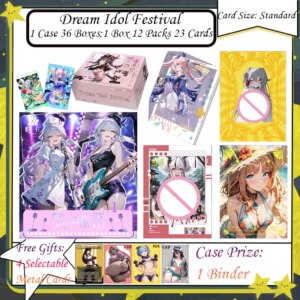 2025 Newest Dream Idol Festival Goddess Story Collection Card Swimsuit Bikini Waifu Booster Box Habbies Gifts