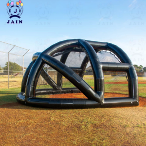 Outdoor Sport Games Inflatable Baseball Batting Cages Turtle Backstop With Pump, Inflatable Sports For Game Play